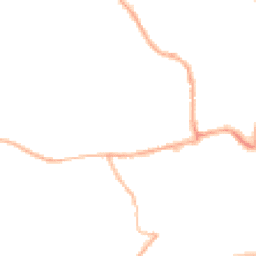 Night-time road noise heatmap for ST14 7JY