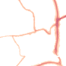 Night-time road noise heatmap for ST14 7LG