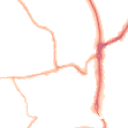 Night-time road noise heatmap for ST14 7QA