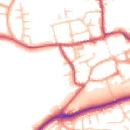 Daytime road noise heatmap for ST14 7RA
