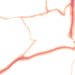 Night-time road noise heatmap for ST14 8DA