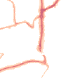 Night-time road noise heatmap for ST14 8ET