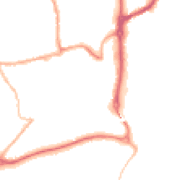 Night-time road noise heatmap for ST14 8HN
