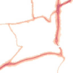 Night-time road noise heatmap for ST14 8JD