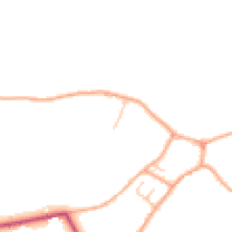 Daytime road noise heatmap for ST14 8JP