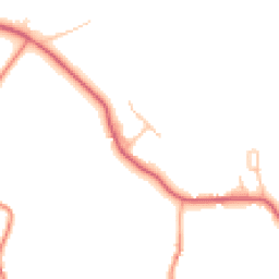 Daytime road noise heatmap for ST14 8LS