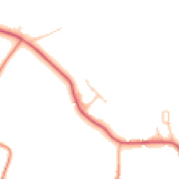 Daytime road noise heatmap for ST14 8LT