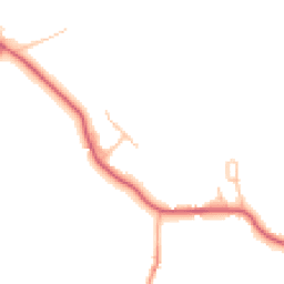Daytime road noise heatmap for ST14 8LU