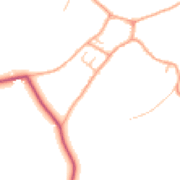 Daytime road noise heatmap for ST14 8LW