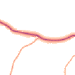Daytime road noise heatmap for ST14 8NU