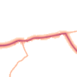 Daytime road noise heatmap for ST14 8NX