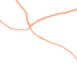 Daytime road noise heatmap for ST14 8PH