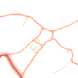 Daytime road noise heatmap for ST14 8PX