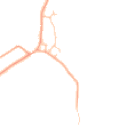 Daytime road noise heatmap for ST14 8QJ