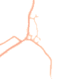 Daytime road noise heatmap for ST14 8RN