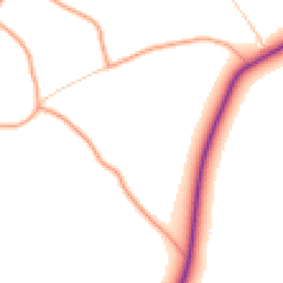 Daytime road noise heatmap for ST14 8SB