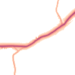Daytime road noise heatmap for ST14 8SG