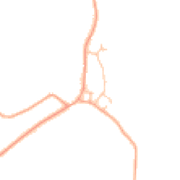 Daytime road noise heatmap for ST14 8WD