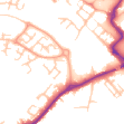 Daytime road noise heatmap for ST16 1AG
