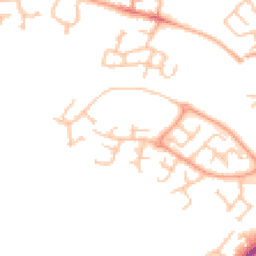 Daytime road noise heatmap for ST16 1AJ