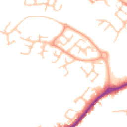 Daytime road noise heatmap for ST16 1AT