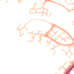 Daytime road noise heatmap for ST16 1AW