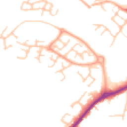 Daytime road noise heatmap for ST16 1AX