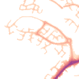 Daytime road noise heatmap for ST16 1AZ