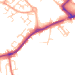 Daytime road noise heatmap for ST16 1BD