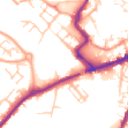 Daytime road noise heatmap for ST16 1BG