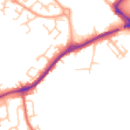 Daytime road noise heatmap for ST16 1BJ