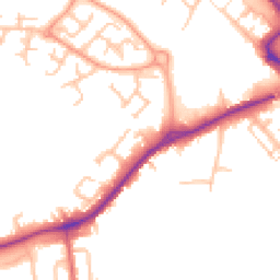 Daytime road noise heatmap for ST16 1BS