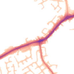 Daytime road noise heatmap for ST16 1BT
