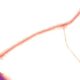 Night-time road noise heatmap for ST16 1DS