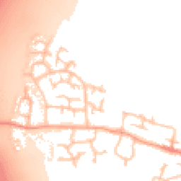 Daytime road noise heatmap for ST16 1DT