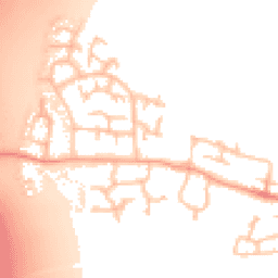 Daytime road noise heatmap for ST16 1HN