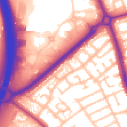 Daytime road noise heatmap for ST16 1RU