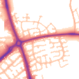 Daytime road noise heatmap for ST16 1SU