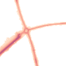 Night-time road noise heatmap for ST16 1SX