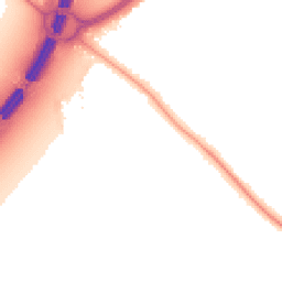 Night-time road noise heatmap for ST16 1UH