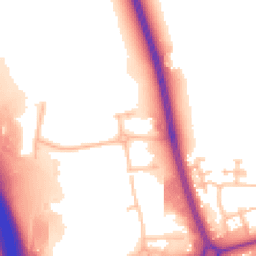 Daytime road noise heatmap for ST16 1WQ