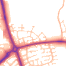 Daytime road noise heatmap for ST16 1WS