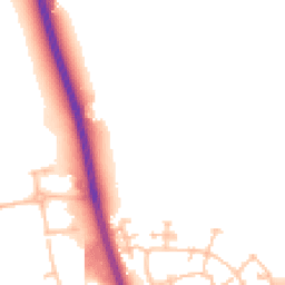 Daytime road noise heatmap for ST16 1ZP