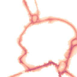 Night-time road noise heatmap for ST16 2BB