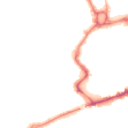 Night-time road noise heatmap for ST16 2BH