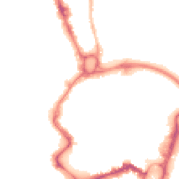 Night-time road noise heatmap for ST16 2BN