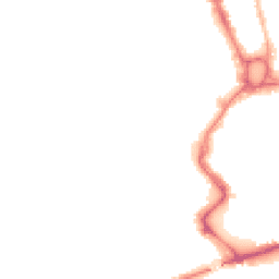 Night-time road noise heatmap for ST16 2EQ