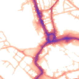Daytime road noise heatmap for ST16 2NY