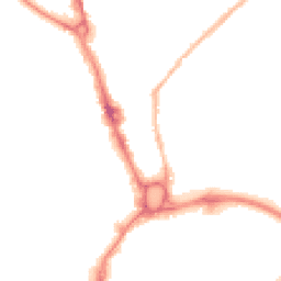 Night-time road noise heatmap for ST16 2PS