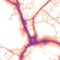 Daytime road noise heatmap for ST16 2PU